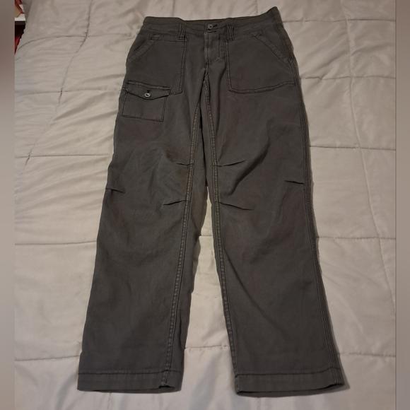 Anthropologie the Wanderer High-Rise Cargo Pant Gray Size 27. - Picture 2 of 11